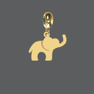 African Elephant Charm