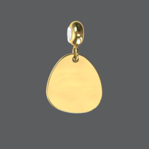 Engravable Pebble Charm