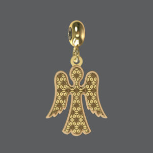 Gold Angel Charm
