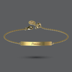 Gold Bar Bracelet