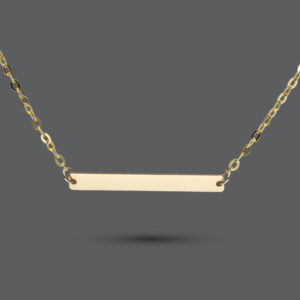 Gold Bar Necklace