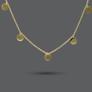 Gold Dangle Necklace