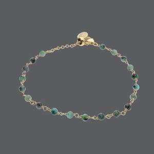 Gold Emerald Bracelet