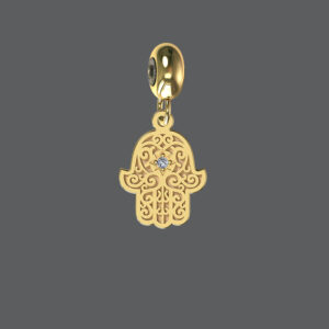 Gold Hamsa Charm