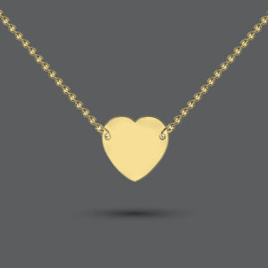 Gold Heart Necklace