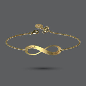 Gold Infinity Bracelet