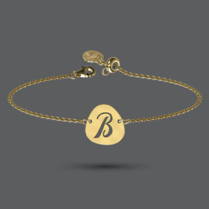 Gold Initial Bracelet
