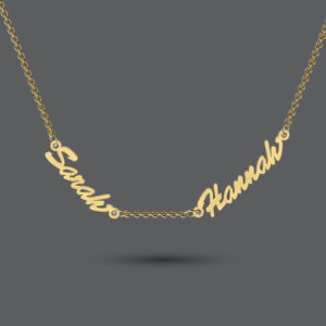 Gold Multi-Name Necklace