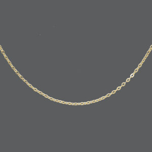 Gold Oval Anchor Charm Carrier - Necklace or Bracelet