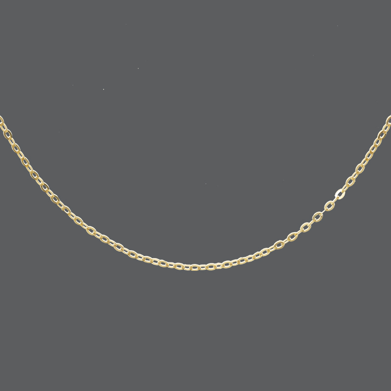 Gold Oval Anchor Charm Carrier - Necklace or Bracelet