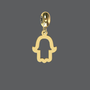 Gold Petite Hamsa Charm