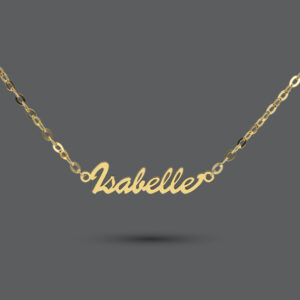 Gold Petite Name Necklace