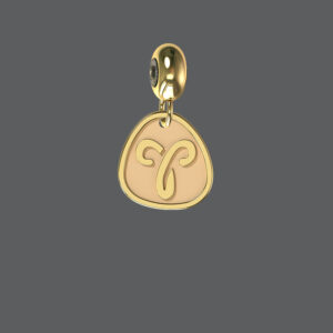 Gold Petite Zodiac Charm