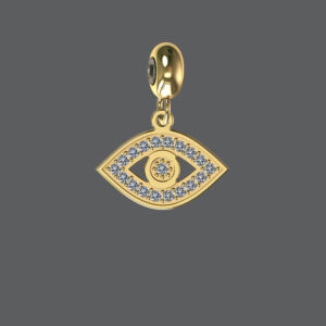 Petite Evil Eye Diamond Charm
