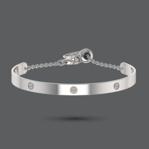 Silver Baby Bangle