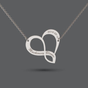 Silver Infinite Love Necklace