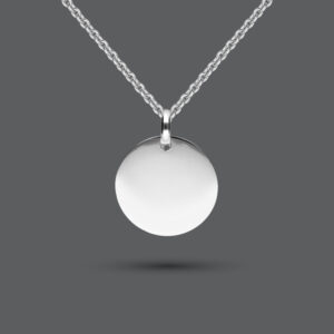 Silver Sketch Necklace