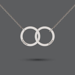 Silver Together Forever Necklace