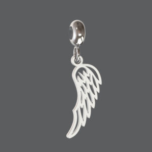 Sterling Silver Angel Wing Charm