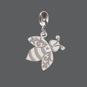 Sterling Silver Bee Charm