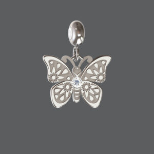 Sterling Silver Butterfly Charm