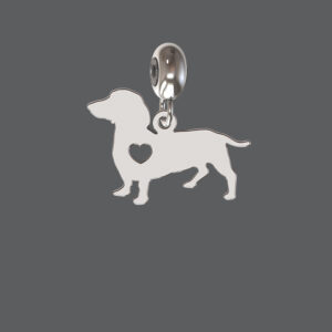 Sterling Silver Dachshund Charm