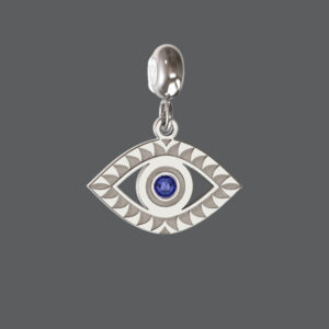 Sterling Silver Evil Eye Charm