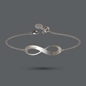 Sterling Silver Infinity Bracelet