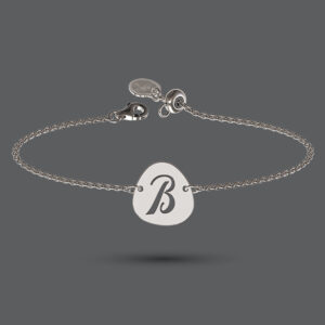 Sterling Silver Initial Bracelet