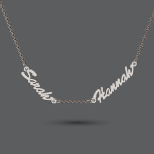 Sterling Silver Multi-Name Necklace