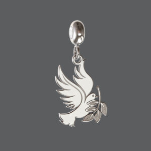 Sterling Silver Peace Dove Charm