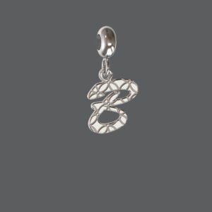 Sterling Silver Small Initial Charm