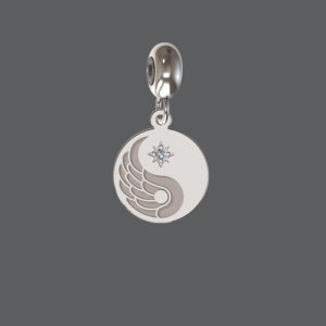 Sterling Silver Yin & Yang Charm
