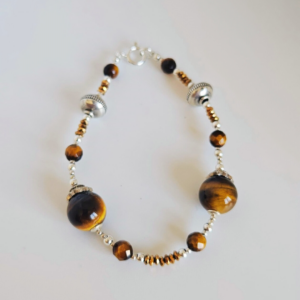 Solar Forge – Tiger’s Eye Bracelet