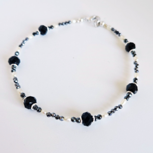 Crimson Spark Forge – Spinel Bracelet